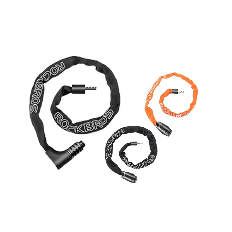 Kunci Gembok Rockbros 3230001 Kunci Sepeda Bicycle Key Chain Lock