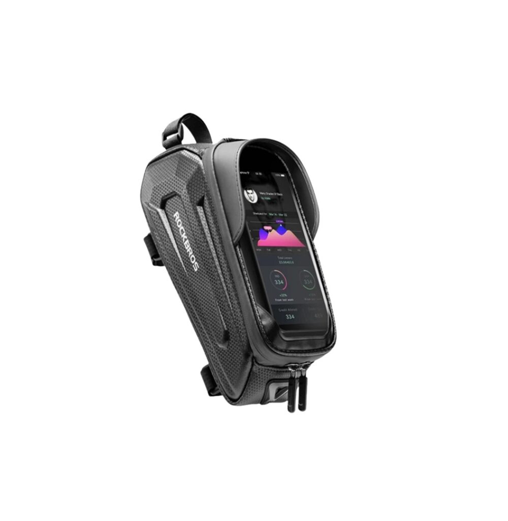 Tas Frame Sepeda ROCKBROS B68 Bike Tube Bag Touch Screen Bike Phone Bag