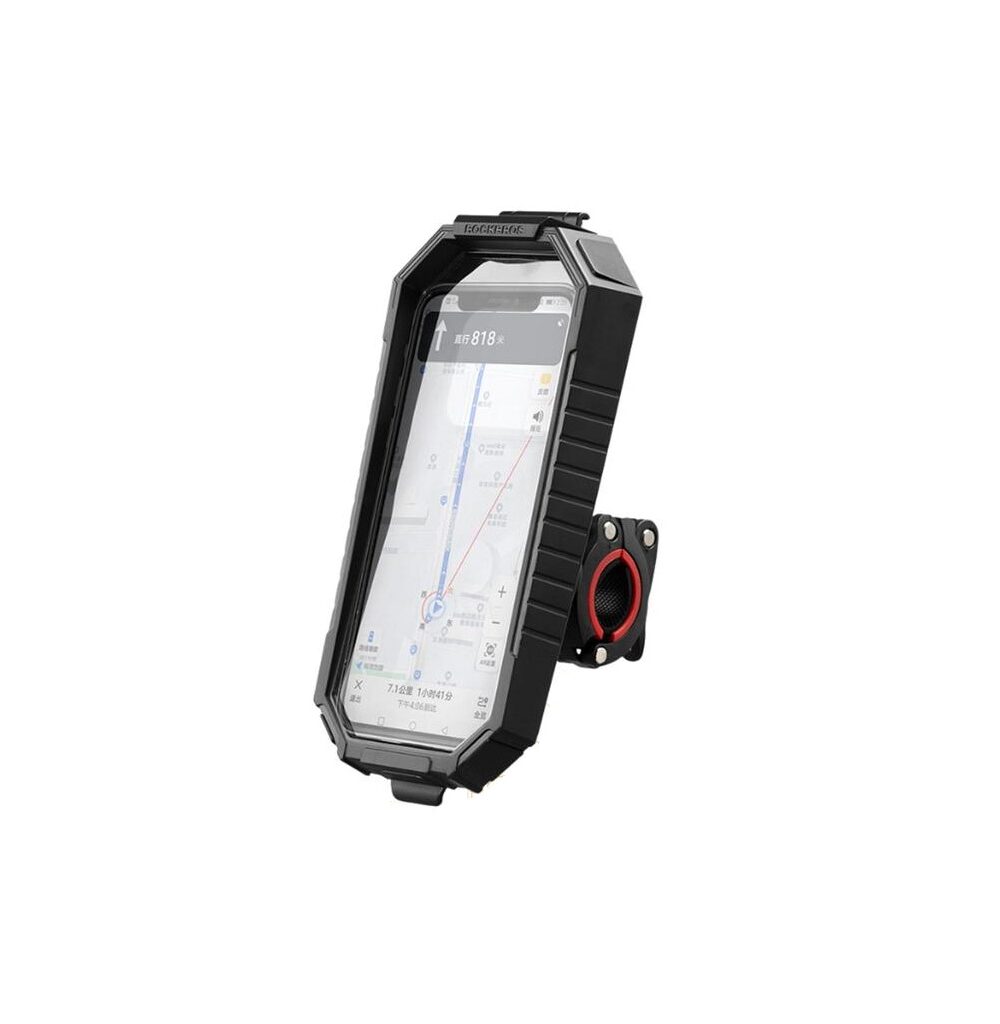 Phone Holder ROCKBROS Dudukan HP Sepeda Motor Waterproof Touchscreen Bag Cycling