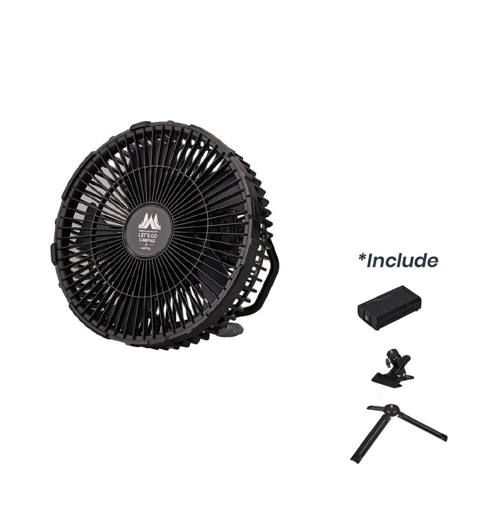 Kipas Angin Multifungsi WELLHIKE Multi Fan Tactical Portable Camping Outdoor
