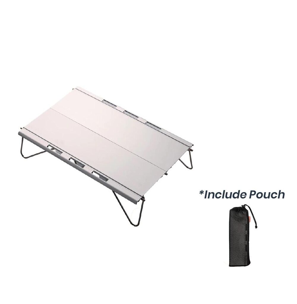Meja Lipat Camping Mini WELLHIKE Portable Outdoor Side Table Hiking Mendaki