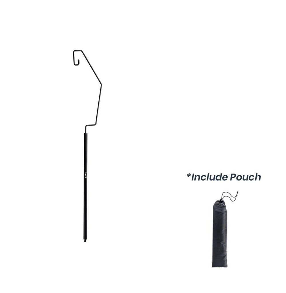 Tiang Lampu Portabel Camping SWS Dudukan Lentera Outdoor Hiking Mendaki