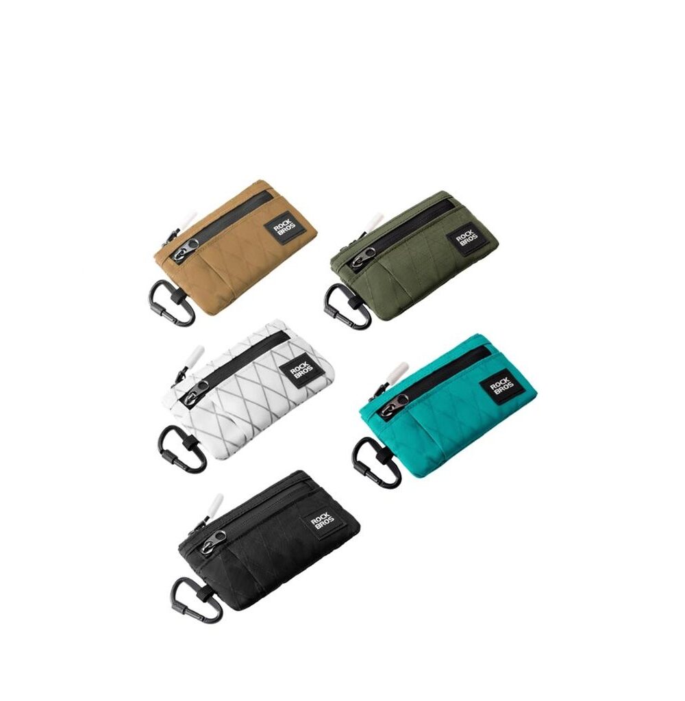 Card Holder ROCKBROS L002 Dompet Kartu Carabiner Multifungsi Pouch Penyimpanan Kartu