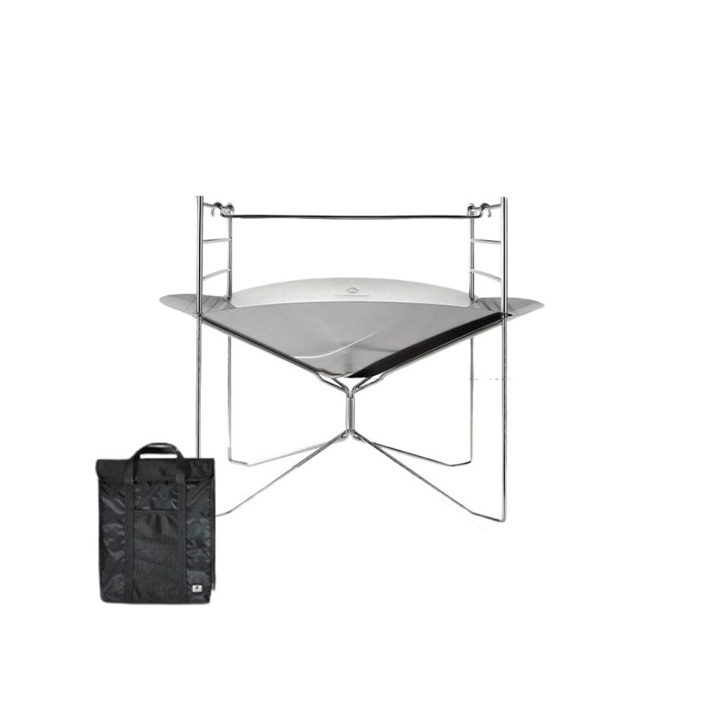 Folding Stove CAMPINGMOON SOLOA3 Fire Wood Stove Campfire