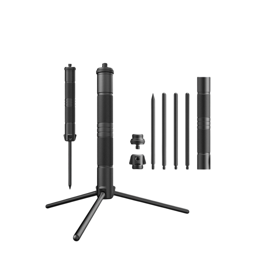 Tripod Aluminium Alloy Multifungsi Light Stand Camera Camping Outdoor Tripod Lampu Kamera HP Kemah