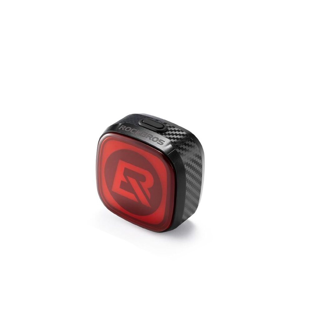 Lampu Sepeda Belakang ROCKBROS Smart Brake Sensing Type-C Cycling Lamp