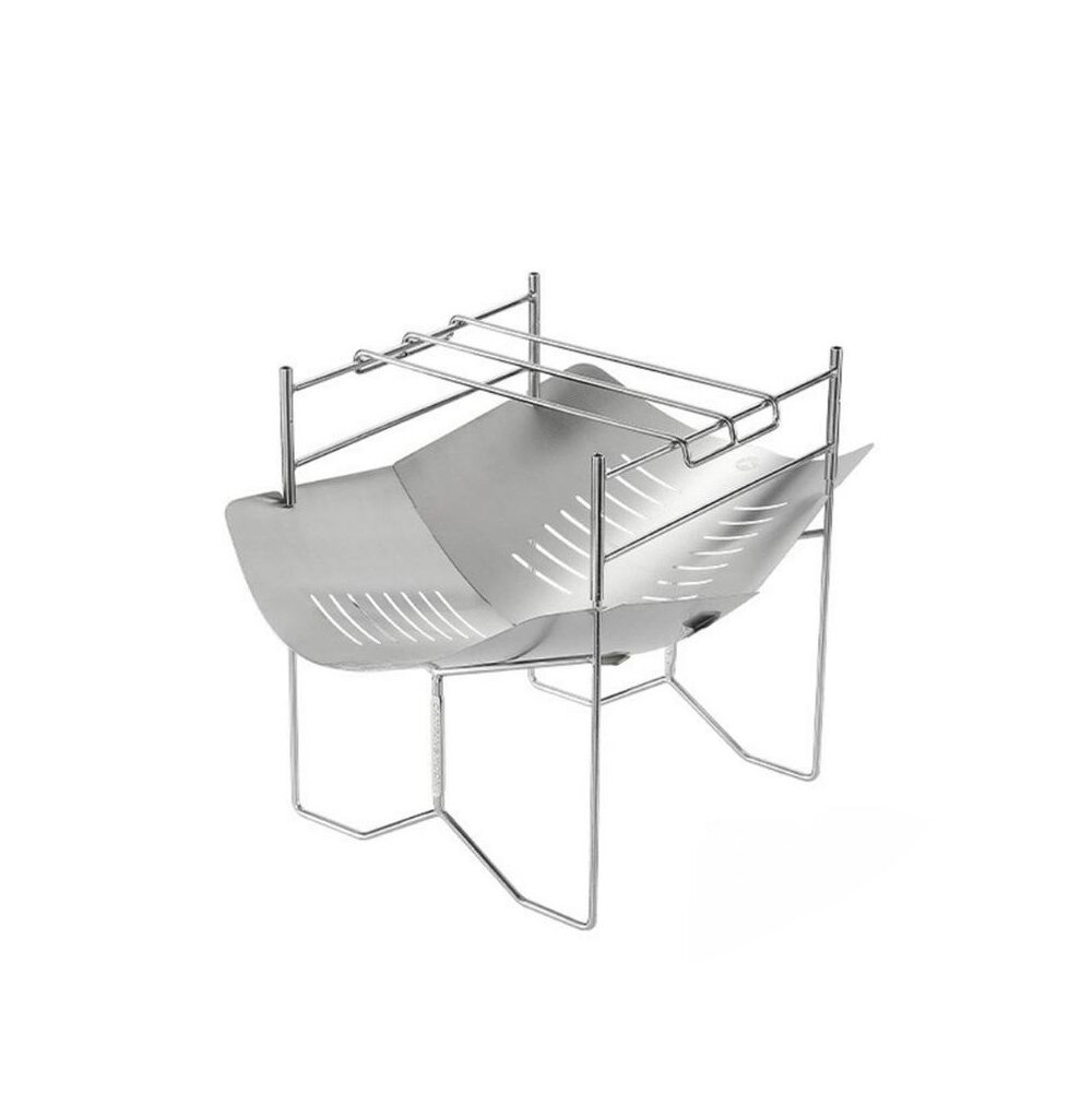Folding Stove CAMPINGMOON SOLOA4 Fire Pit Panggangan Portable Api