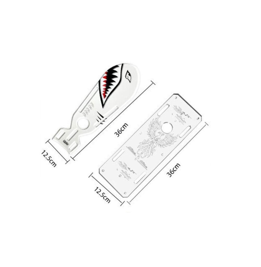 Rak Meja Susun CAFELITE Meja Lipat Double Layer Acrylic Rack Camping Outdoor