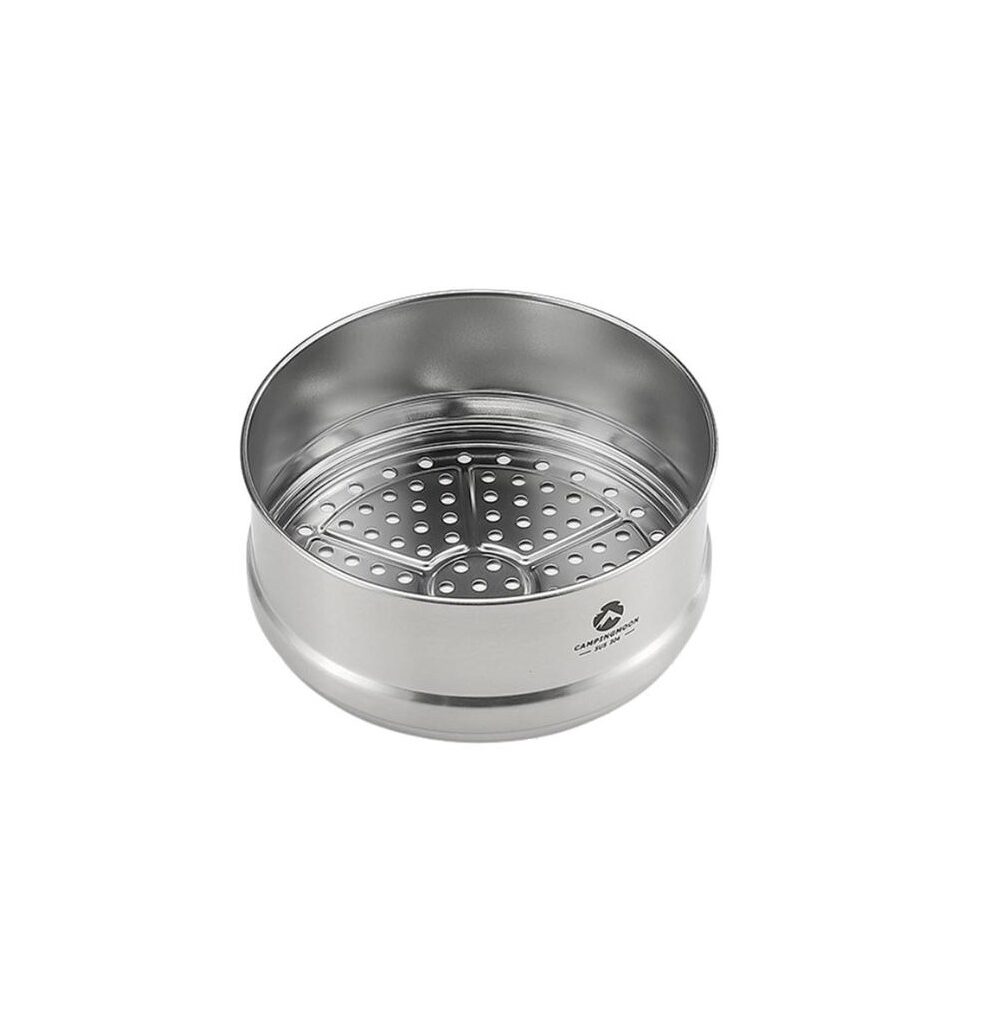 Pengukus Makanan CAMPINGMOON Single Food Steamer Stainless Steel Camping Outdoor