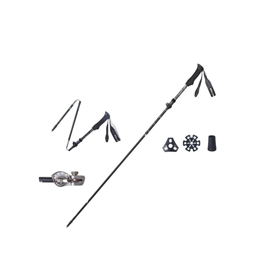 Trekking Pole Lipat WELLHIKE Tongkat Pendakian Outdoor Hiking Mendaki