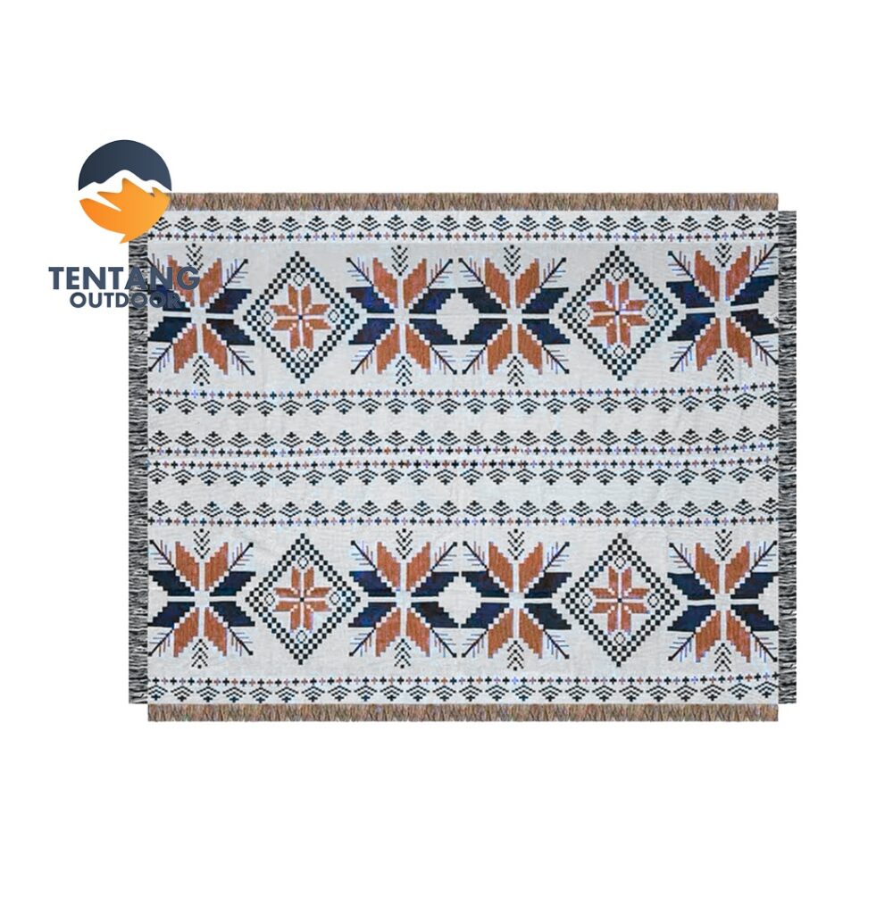 Selimut Tidur Ethnic Camping Karpet Alas Piknik Blanket Picnic Mat Outdoor S02